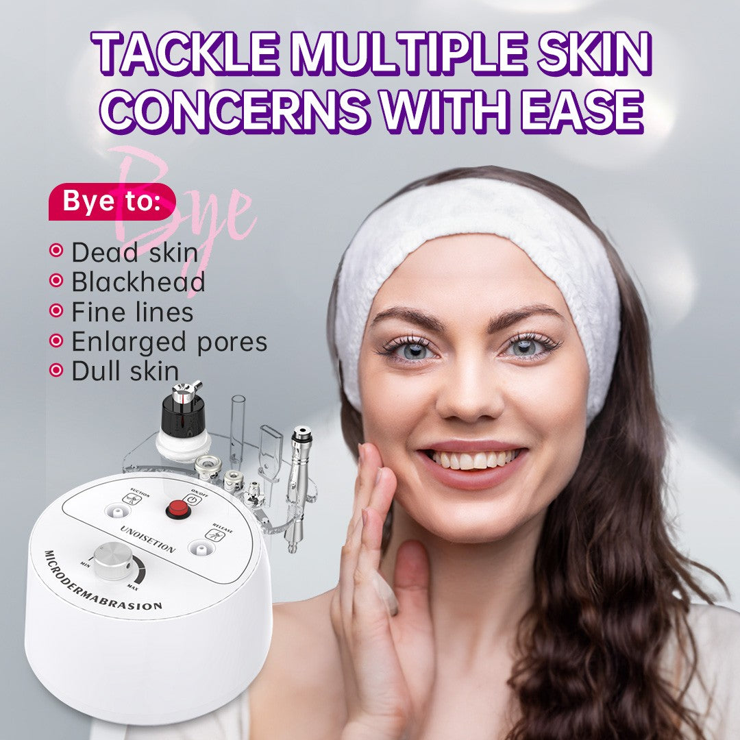 3-in-1 Skin Moisturizing Diamond Dermabrasion Face Machine Vacuum Spray Peeling