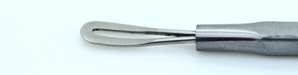 Premium Double-Ended Comedone Blackhead Extractor for Acne & Blemish Removal