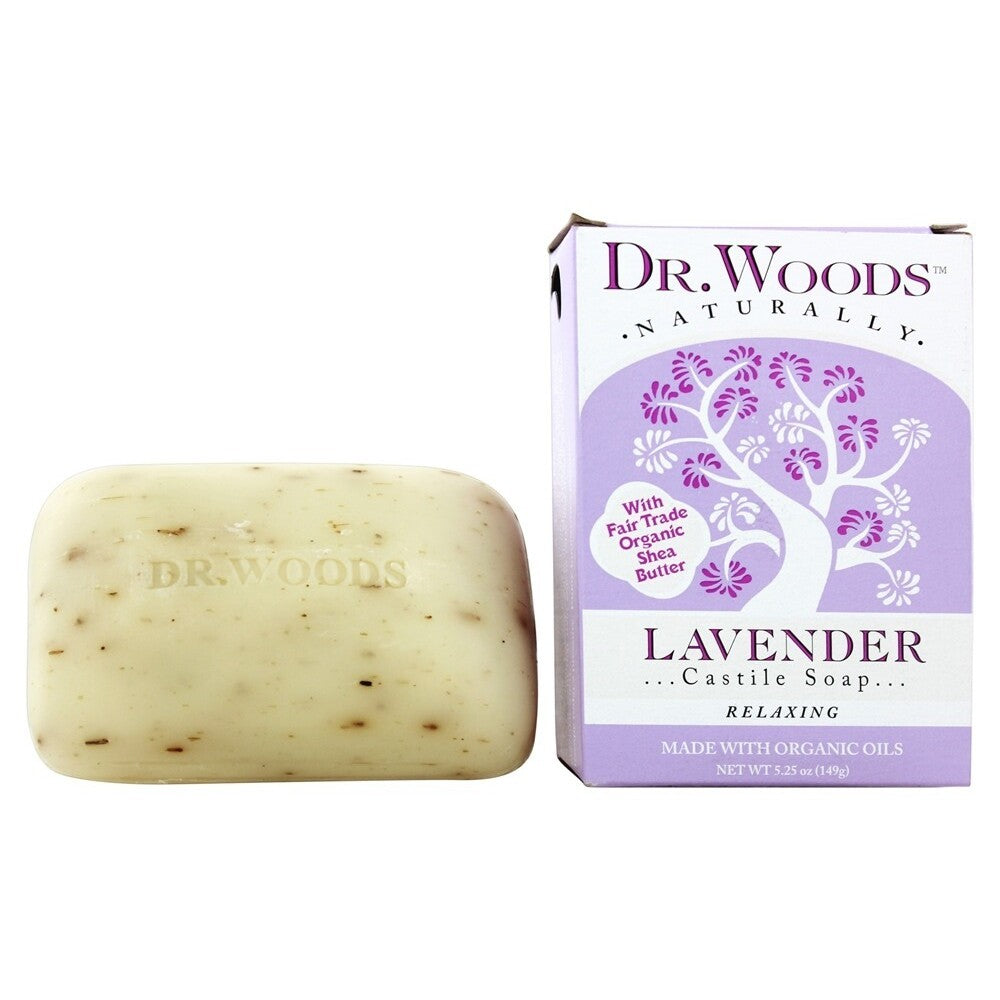 Natural Lavender Castile Bar Soap - Moisturizing & Relaxing 5.25oz