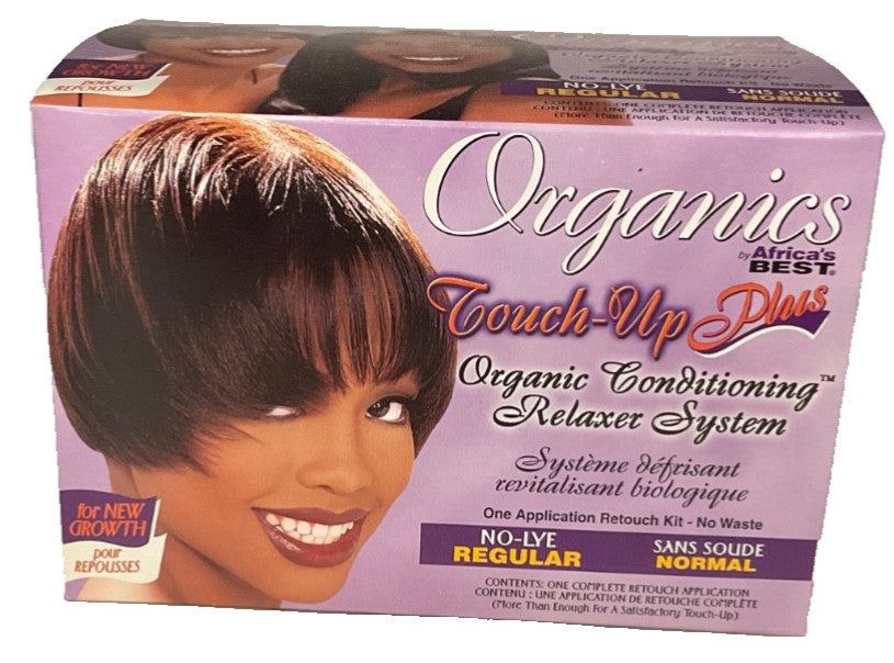 Organic Hair Relaxer No-Lye Regular - Touch-Up Plus by Africa's Best