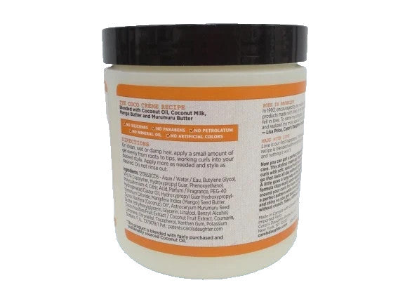 Carols Daughter Coco Creme Curl Shaping Gel for Very Dry Hair 16oz Pack of 3