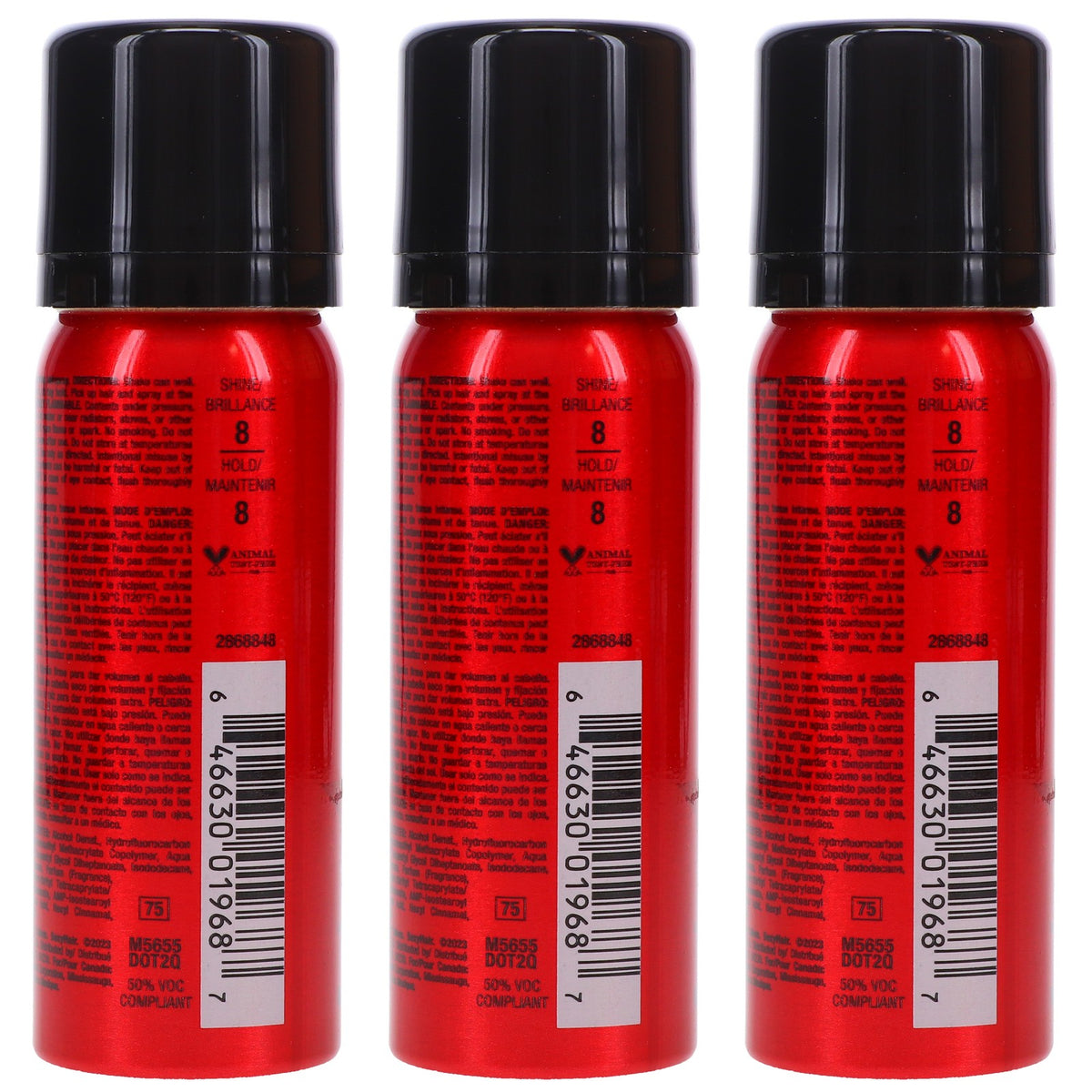 Volumizing Hair Spray - Firm Hold, Humidity-Resistant, 3 Pack, 1.5 oz