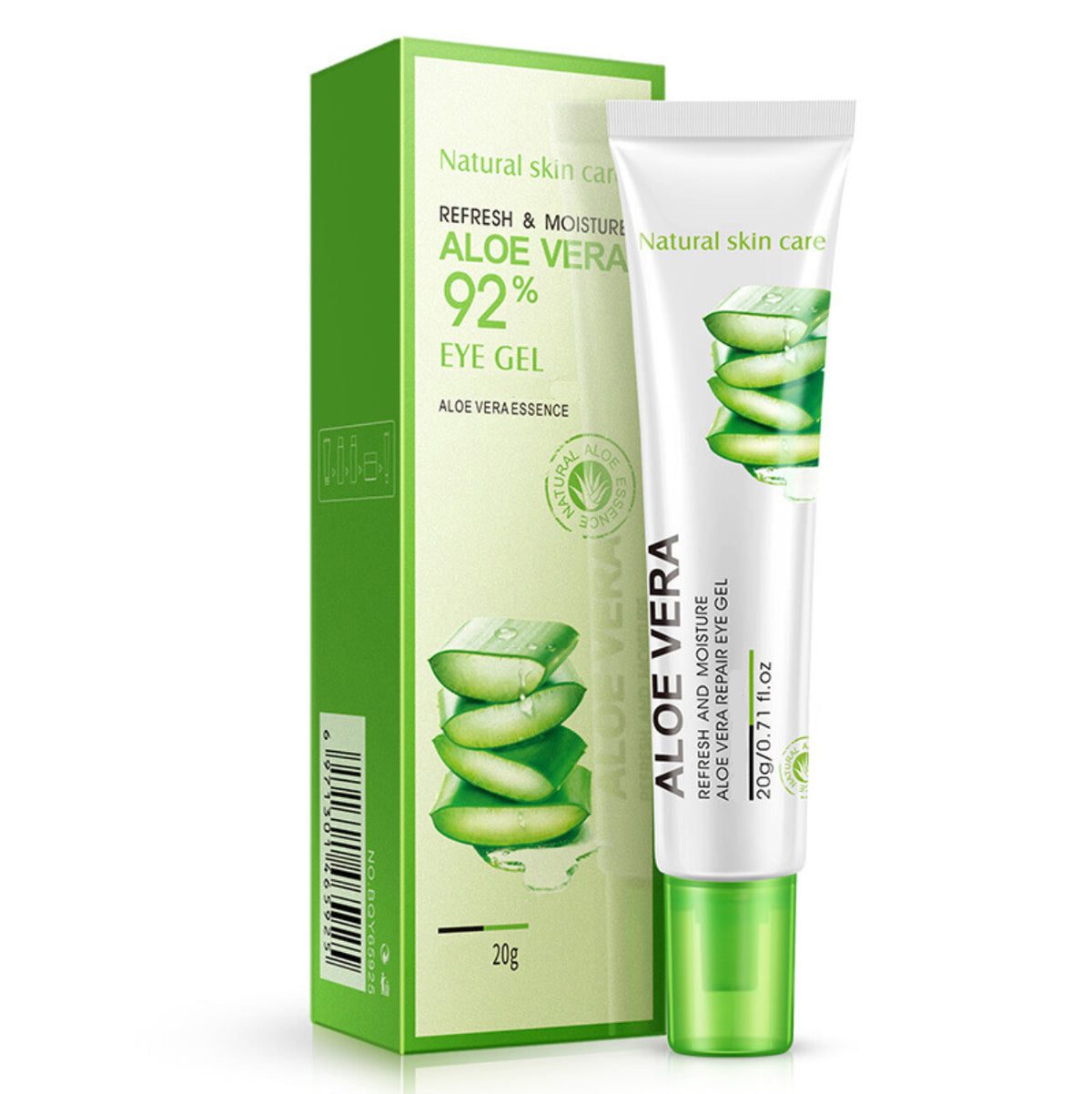 Aloe Vera Hydrating Eye Gel for Dark Circles & Puffiness - 20g
