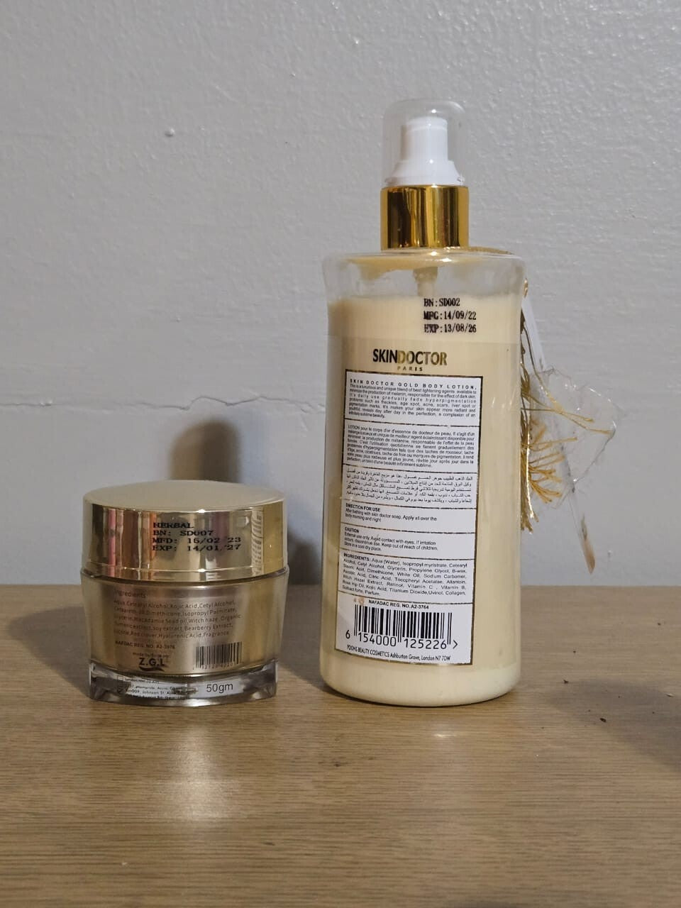 Whitening Lotion & Face Cream SPF50 for Skin Brightening - Anti-Spot Skin Care