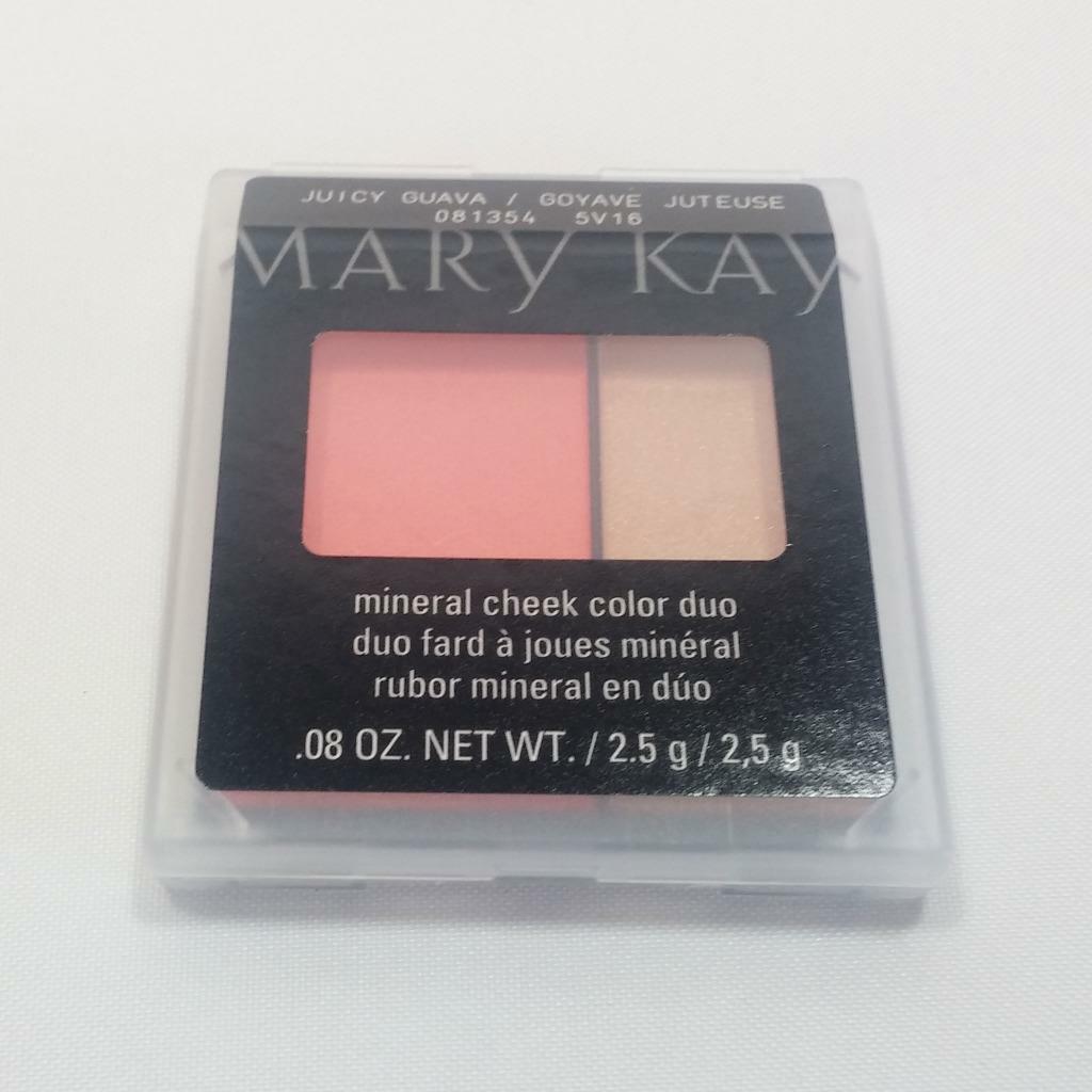 Mineral Cheek Color Blush - Single & Duo Shades, Oil-Absorbing Formula