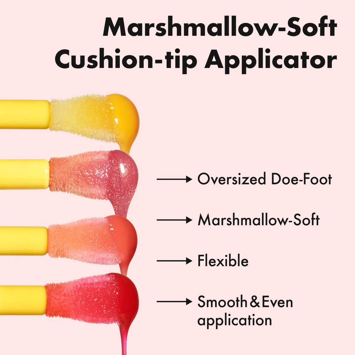 Moisturizing Lip Oil with Banana Extract - Clear Glossy Finish, 0.15 Fl Oz