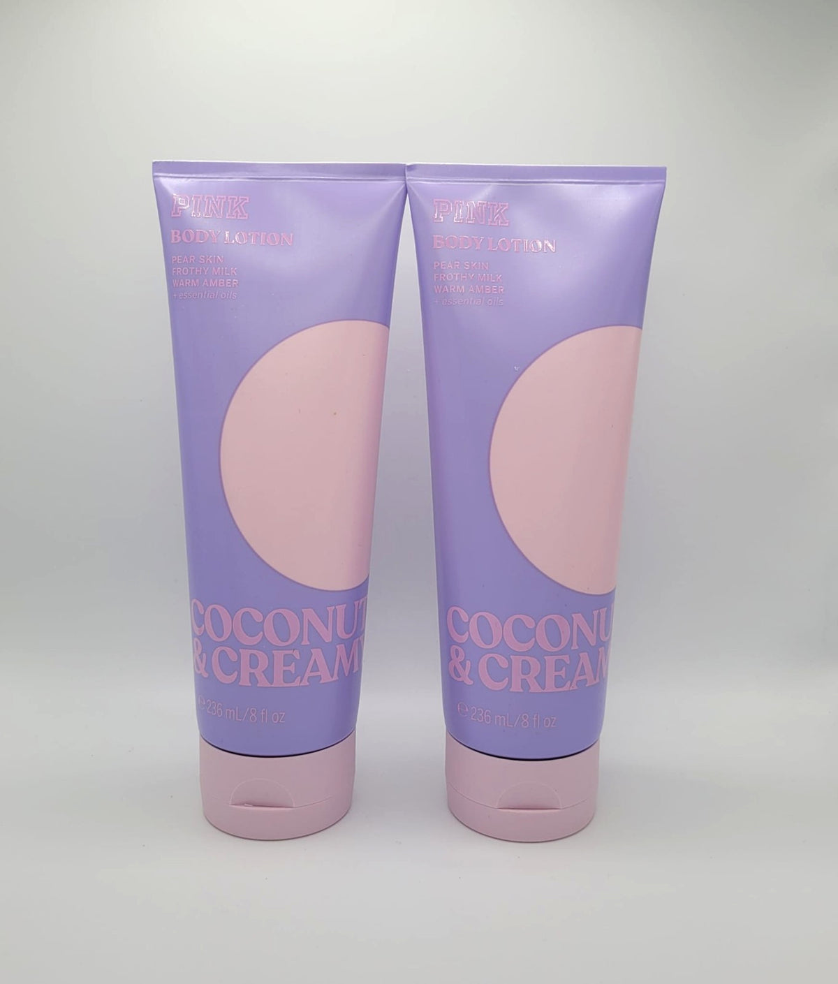 Victoria's Secret Pink Coconut & Cream Body Lotion Moisturizer 8 fl
