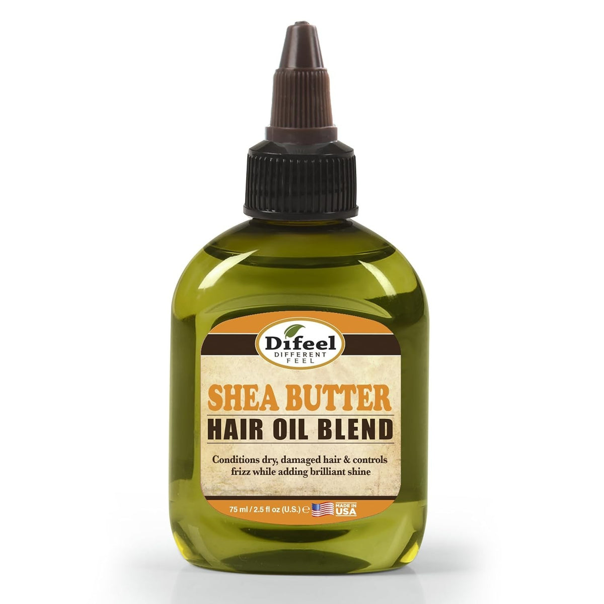 Travel-Sized Shea Butter Hair Oil Blend for Damaged, Dry, Frizzy Hair