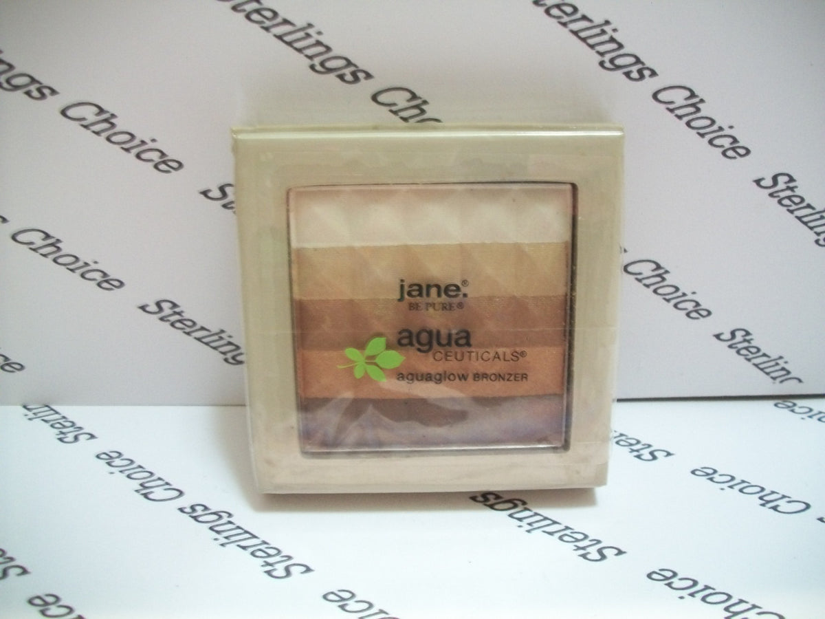 Jane Be Pure Agua Ceuticals Aguaglow Bronzer #01 Sunset Bronze - Organic Face & Body Makeup