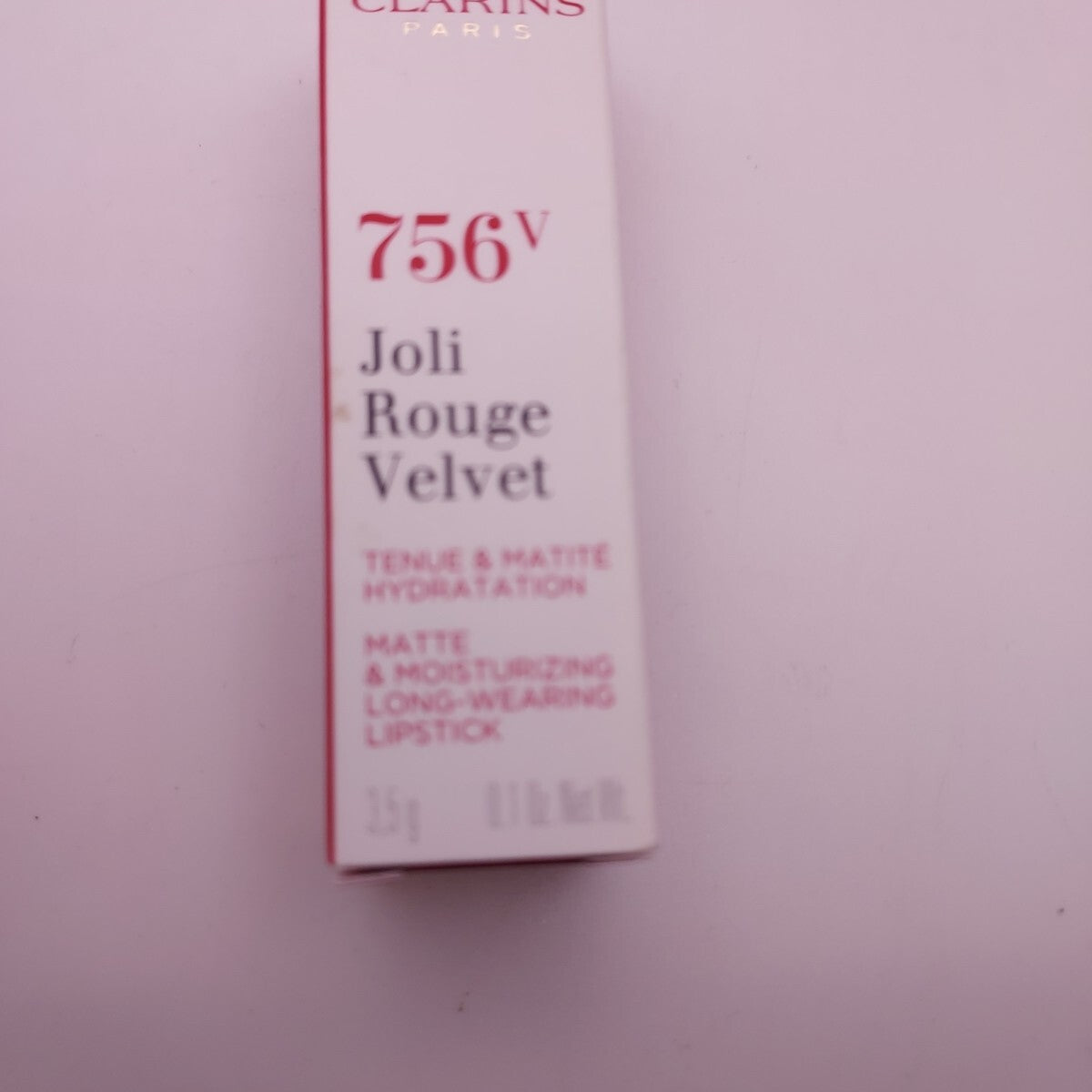 Moisturizing Matte Lipstick GUAVA 756V - Velvet Lip Color