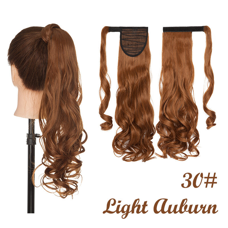 Ponytail Wrap Around Hair Extensions - Clip-In & Thick Styling