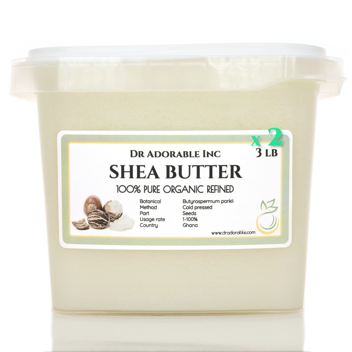 Organic Shea Butter - Pure Refined Natural Moisturizer