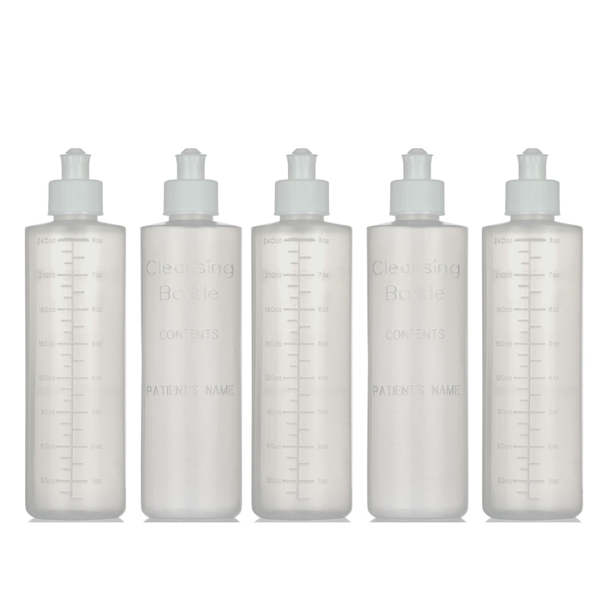 Refillable Perineal Wash Bottles 8oz, Pack of 5 - Postpartum Care