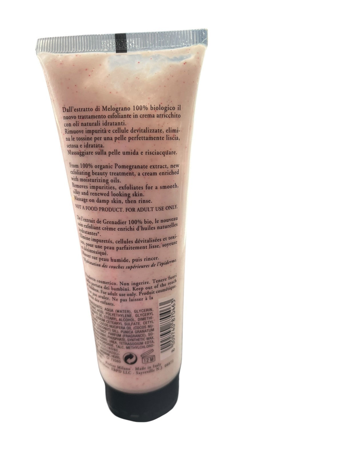 Perlier 100% Organic Pomegranate Body Tightening Exfoliating Scrub 4.2