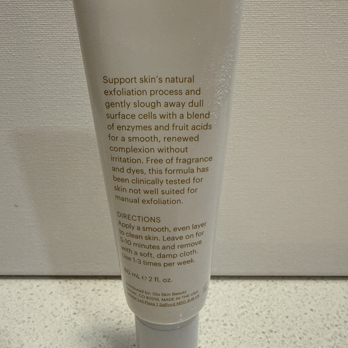 Glo Pumpkin Enzyme Scrub 2 oz. Facial & Exfoliant