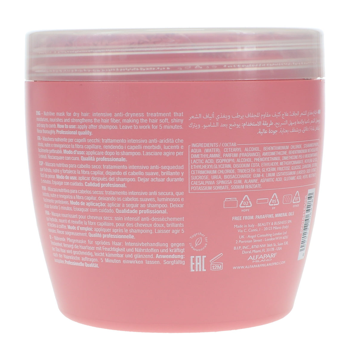 Moisturizing Hair Mask for Dry Hair - Nourishing Deep Conditioner - 16.91 oz