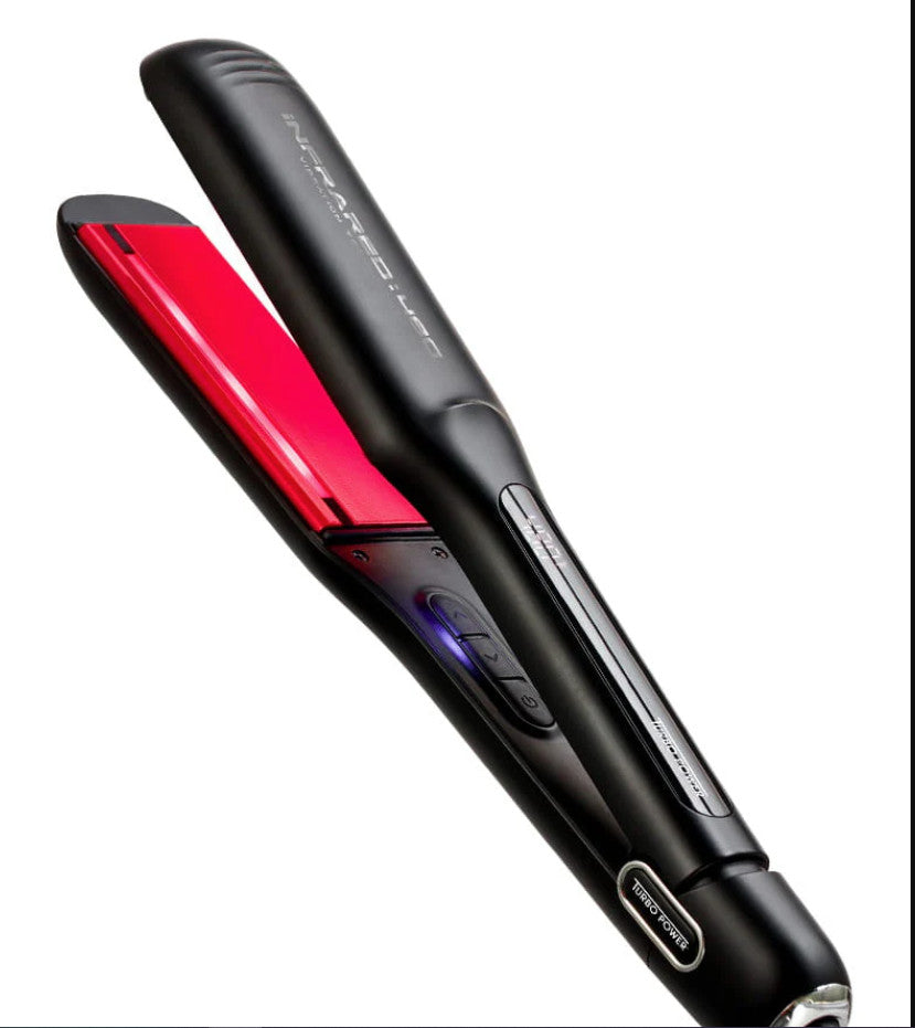 Infrared Ceramic Flat Iron 1.5 Inch with Vibration Technology for Hair Styling