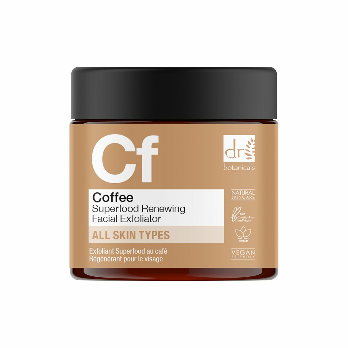 Coffee Superfood Facial Exfoliator - Natural Skin Renewal & Radiance