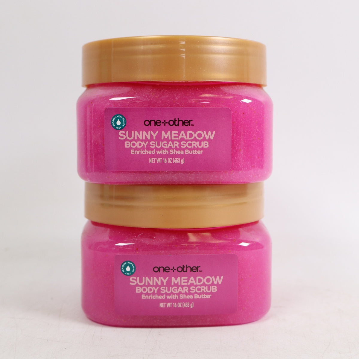 2 PACK One+Other Body Sugar Scrub - Sunny Meadow 16 oz