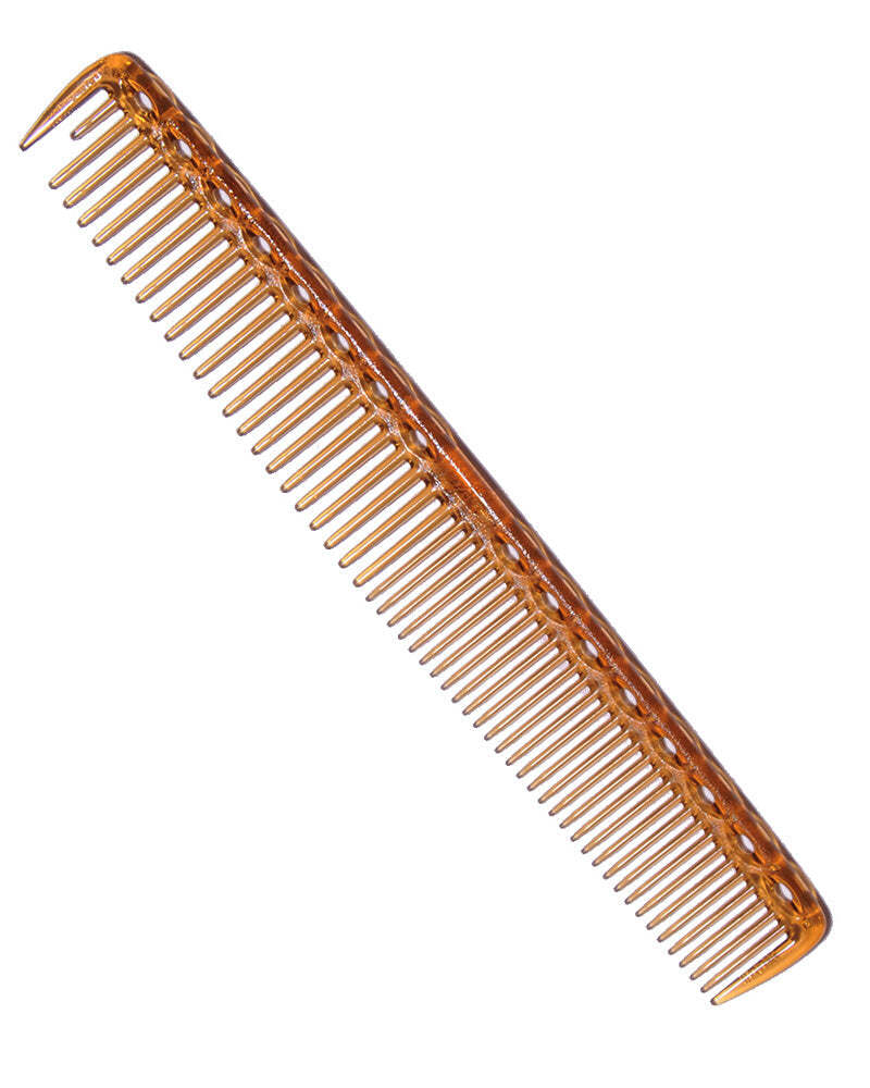 7.5-Inch Hair Cutting Comb for Salon & Barber Use - Camel Color