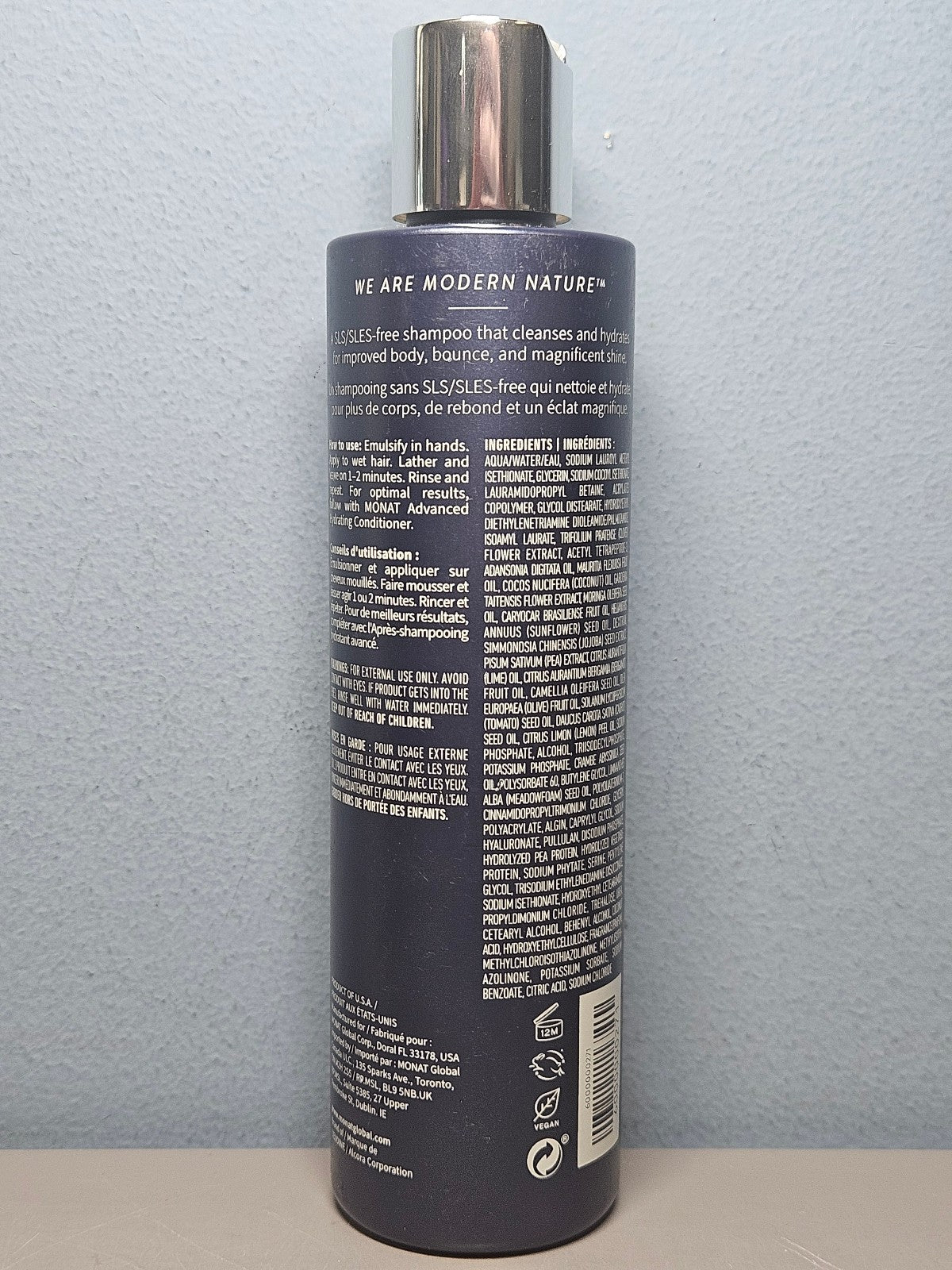 Hydrating Shampoo & Conditioner Set - Monat Advanced, 8 fl oz & 6 fl oz