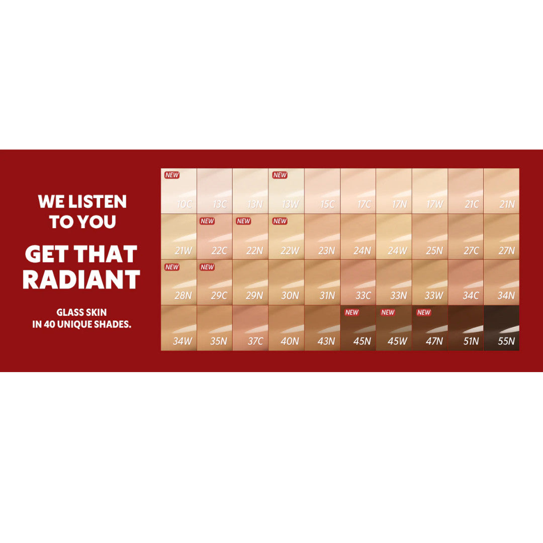 Hydrating Full-Coverage Cushion Foundation SPF40 PA++ Multiple Shades