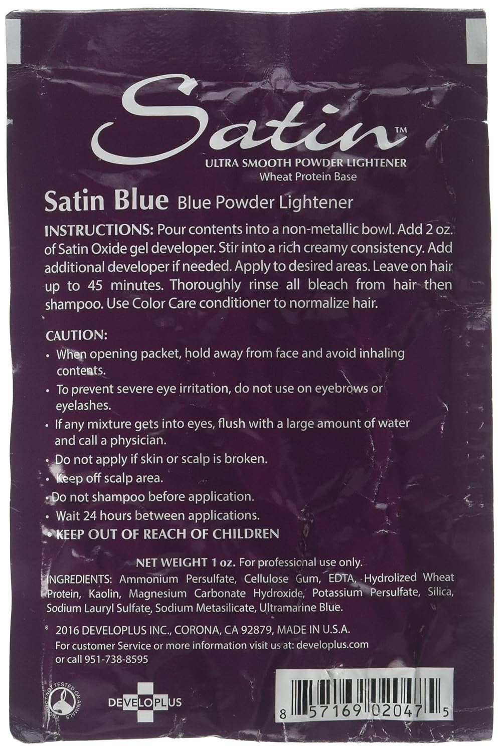 Repairing Blue Bleach Powder Lightener 1 oz