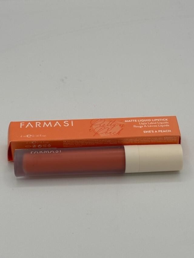 Liquid Matte Lipstick She's a Peach - Long Lasting, Vibrant Color