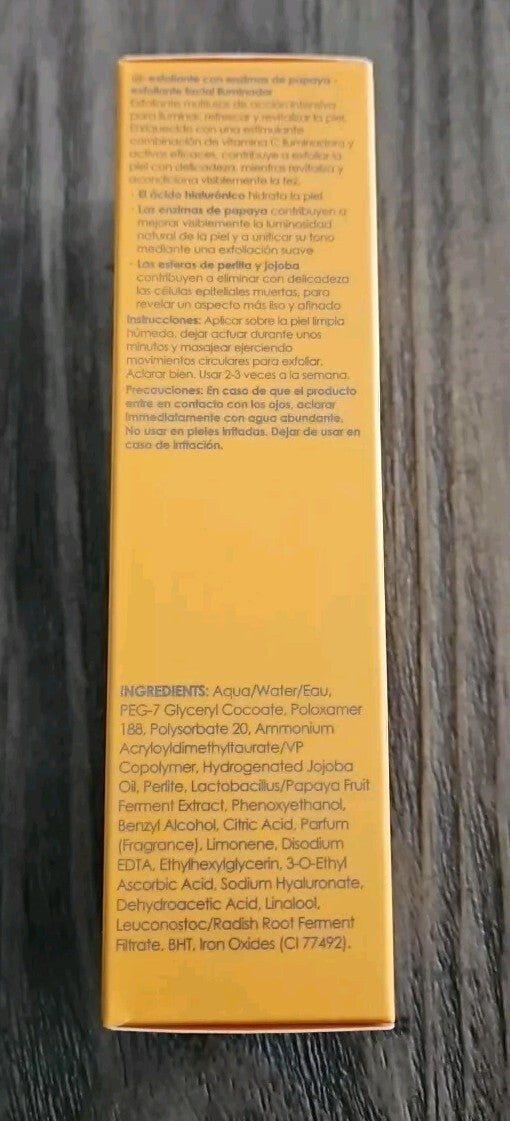 Rodial VIT C Papaya Enzyme Scrub Hyaluronic,Enzymes,Jojoba Beads 2.36