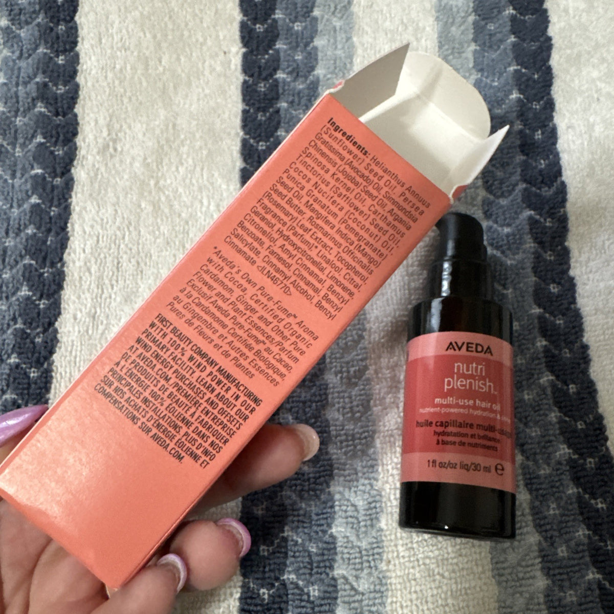 Nutriplenish Multi-Use Hair Oil - Nourishing 1 Fl Oz for Hair & Scalp