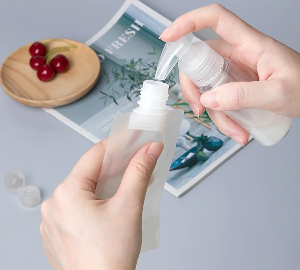 Travel Bottles Set TSA Approved Leak-Proof Refillable Toiletry Containers