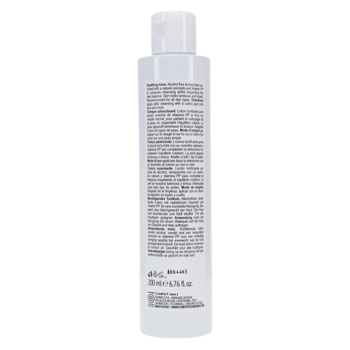 Comfort Zone Essential Toner 6.8 oz