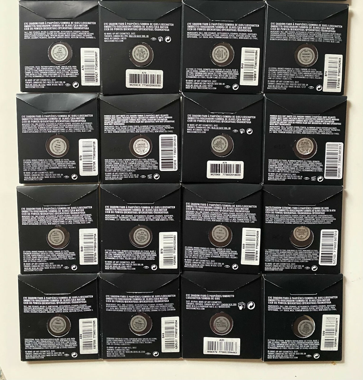 MAC Eyeshadow Refill Pan - Custom Shade Selection for Eye Makeup