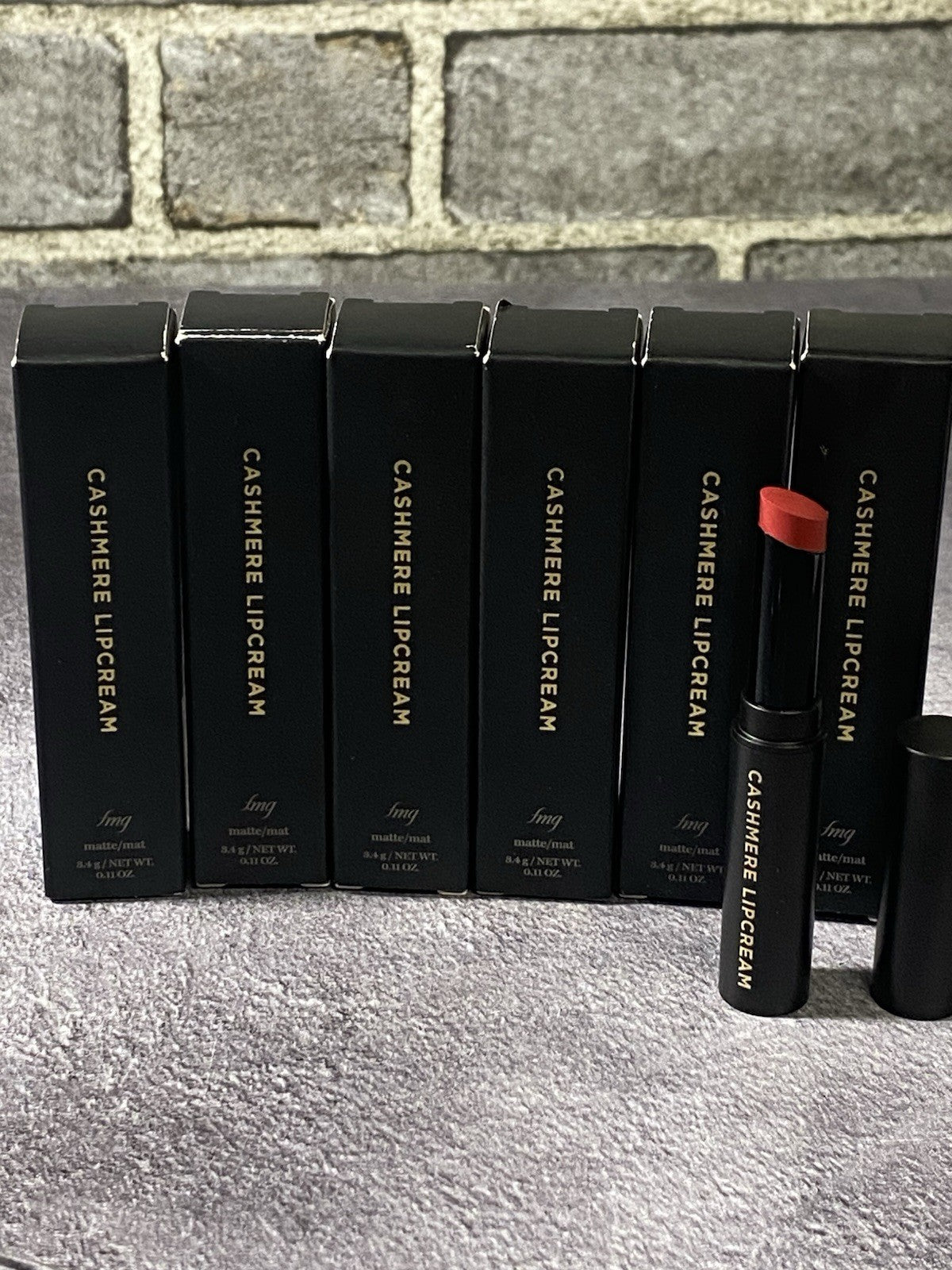 Cashmere Lip Cream Matte Rich Berry - Full Size x6 (Discontinued)