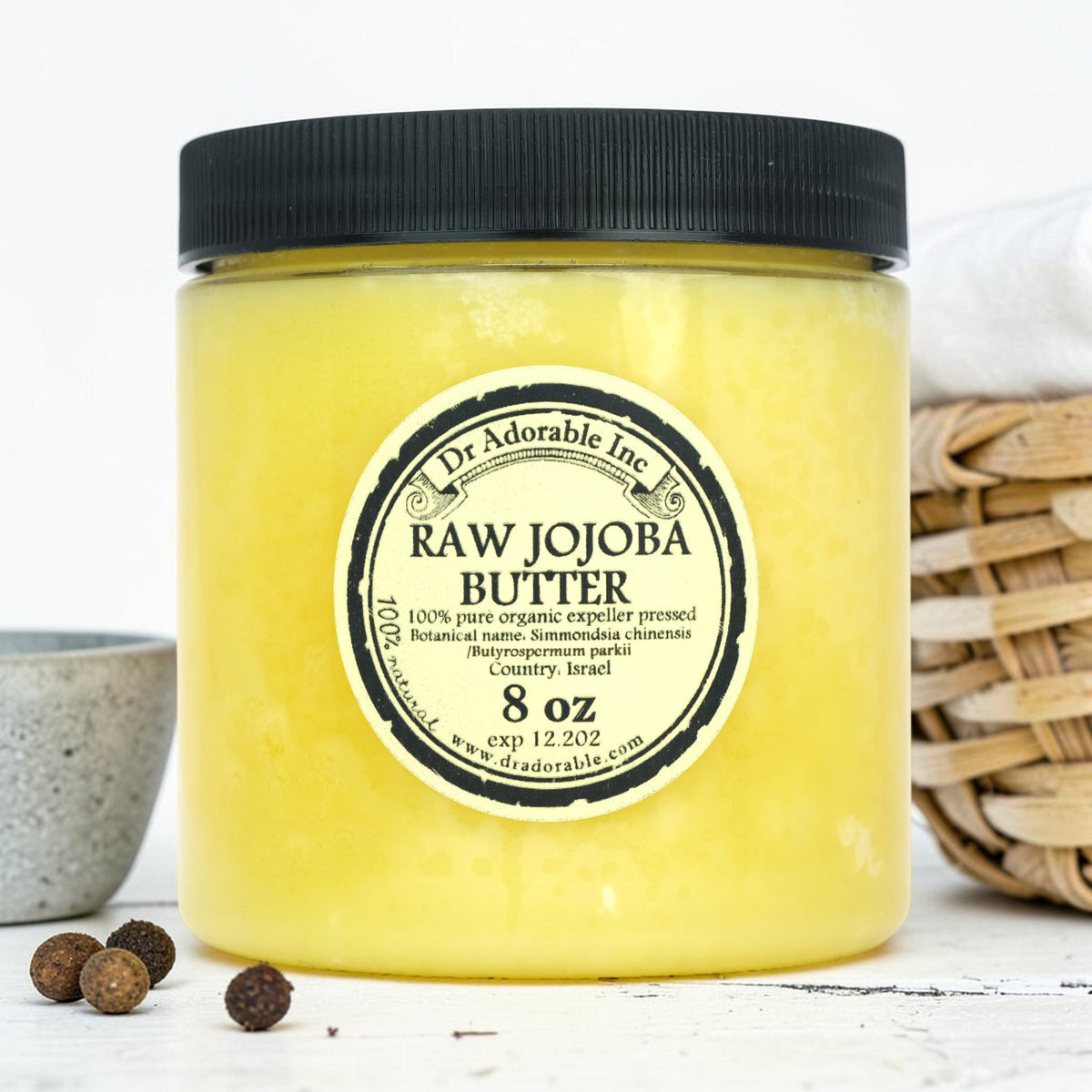 Organic Jojoba Butter Cold Pressed Natural