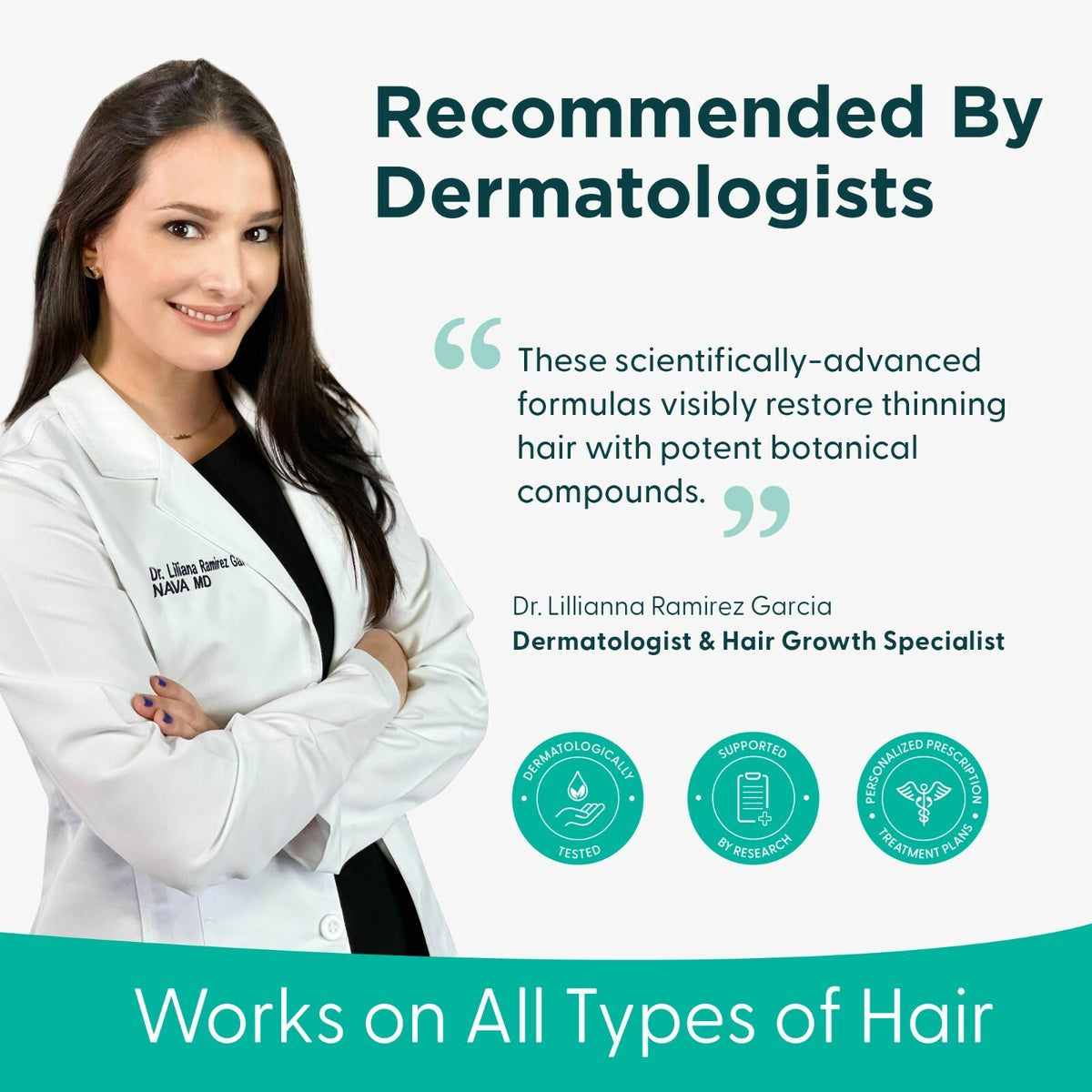 Hair Loss Shampoo for Men & Women - DHT Blocking Formula