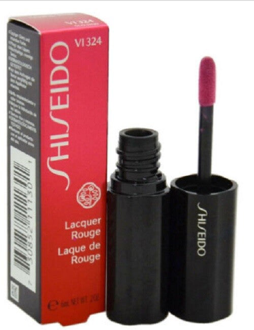 Shiseido Lacquer Rouge VI 324 Discret Lipstick 0.2 oz / 6 ml New