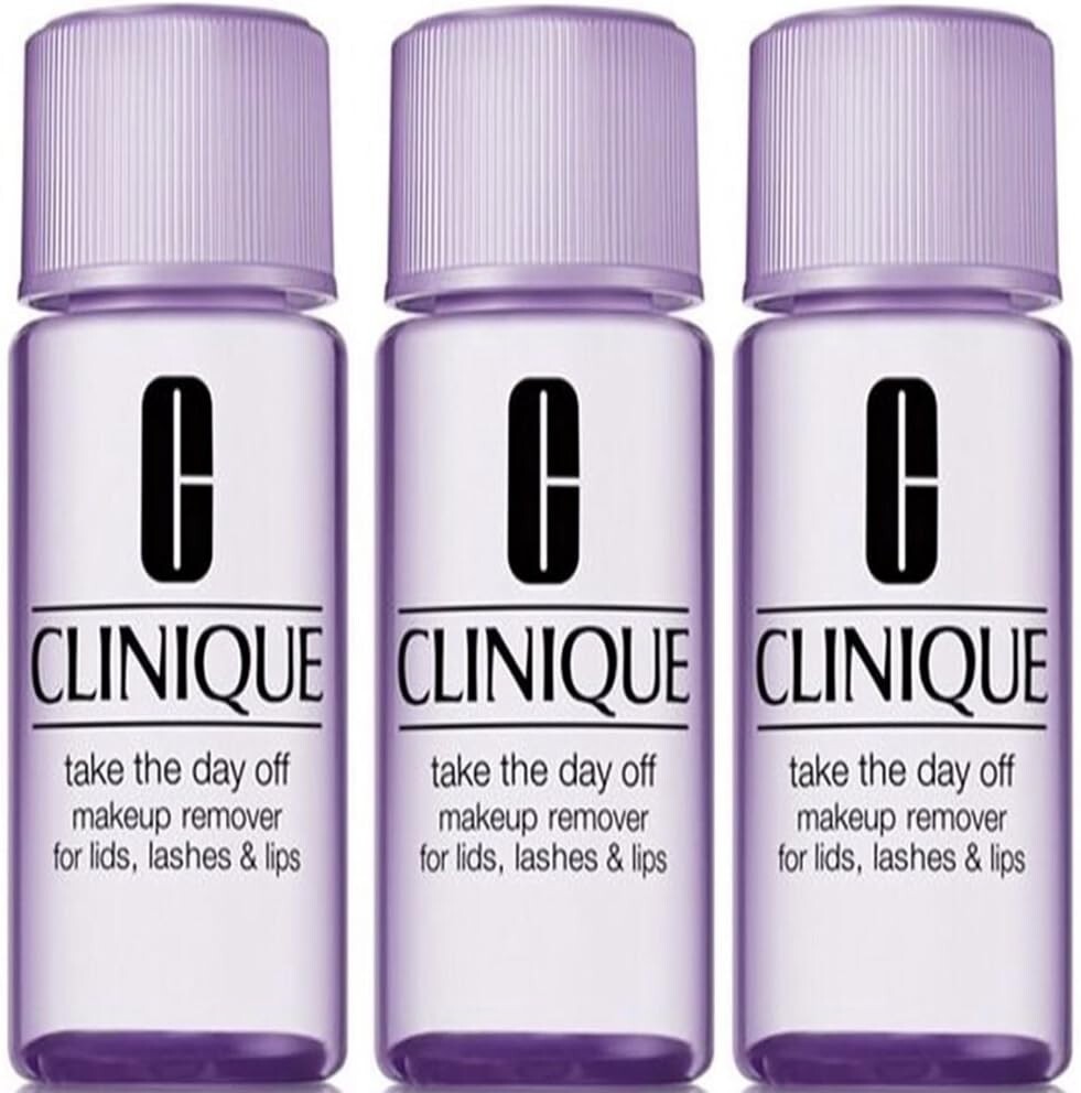 Clinique Take The Day Off Makeup Remover for Lids, Lashes & Lips - 1.7oz / 50ml (Set of 3)