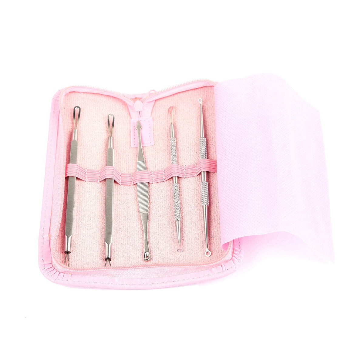 Blackhead Remover Tool Kit - Pimple Extractor Set for Acne & Blemishes