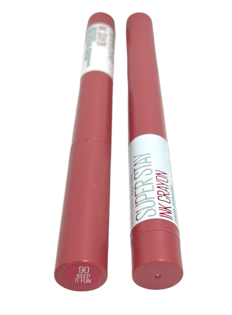 Maybelline Super Stay Ink Crayon Lip Color Set - Assorted Shades, 1.2g