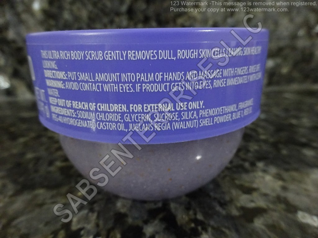 10 SPA Luxury BRAZILIAN ORCHID & Sandalwood Exfoliating Sugar Scrub 5