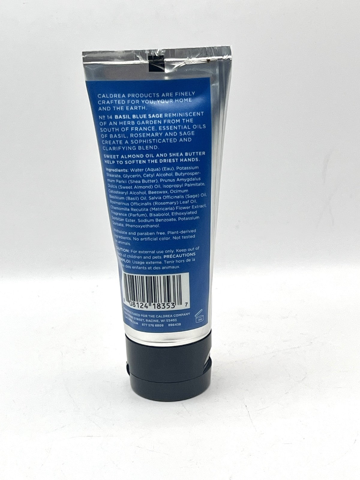 Caldrea No. 14 Basil Blue Sage Hand Balm 3 oz