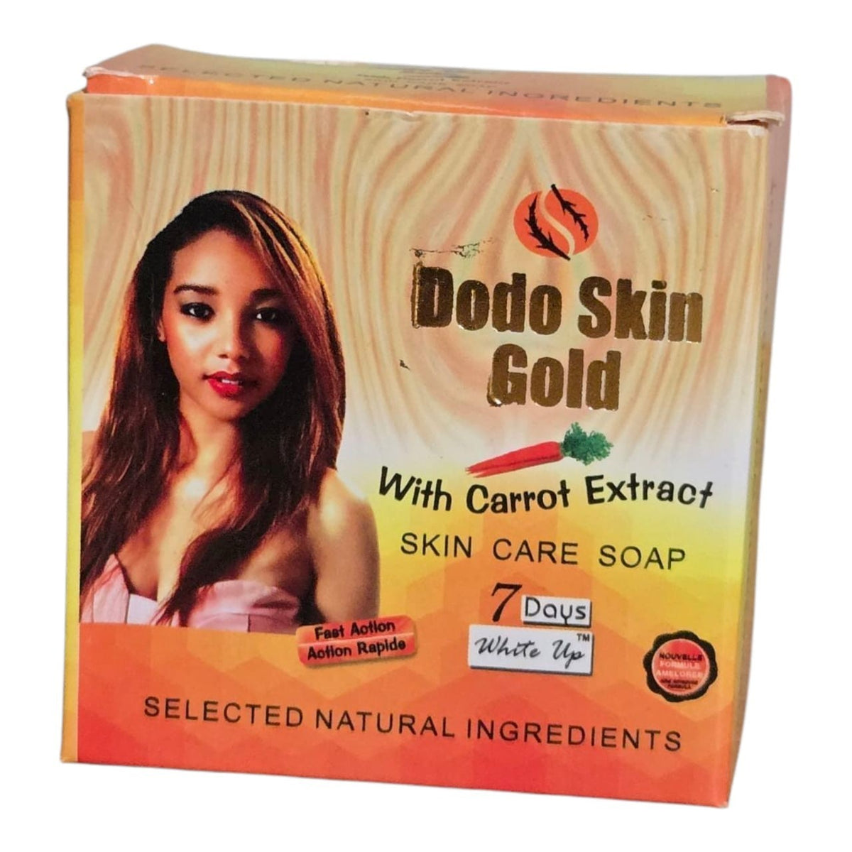 Carrot Extract Skin Care Bar 150g - Nourishing Natural Skin Treatment