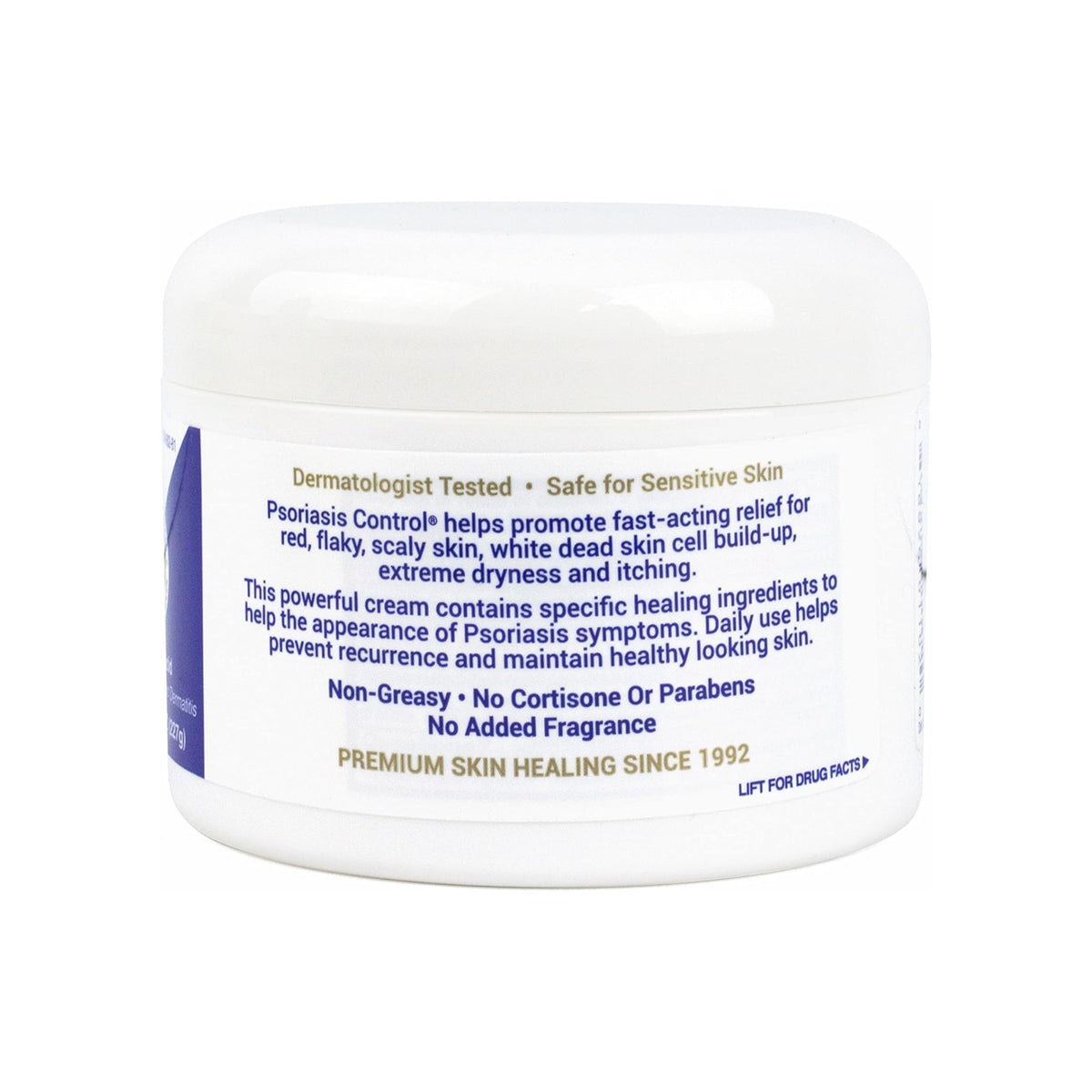 Psoriasis Control Cream 8 oz Maximum Strength Relief