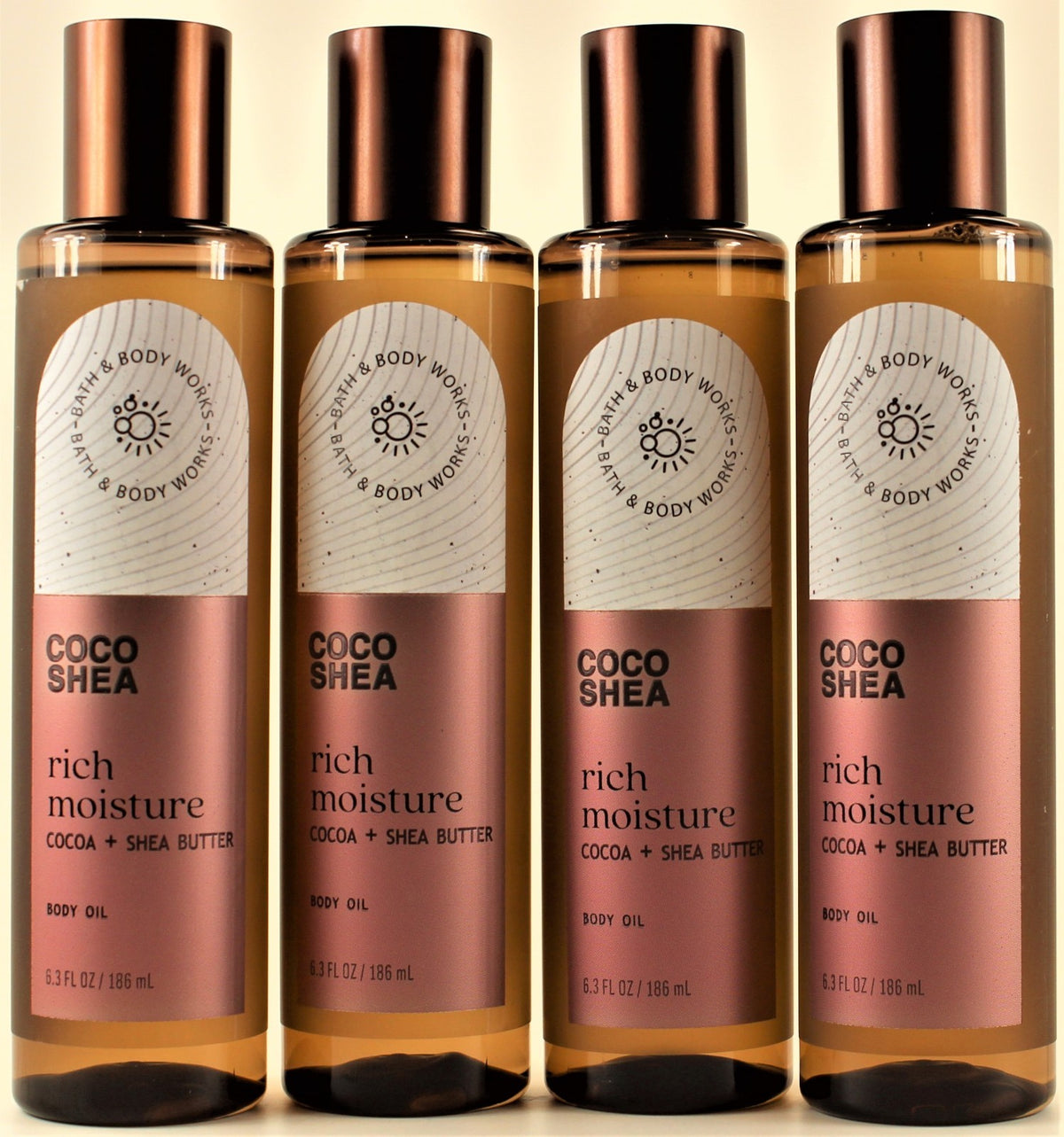 Coco Shea Rich Moisture Body Oil, 6.3oz - 4 Pack