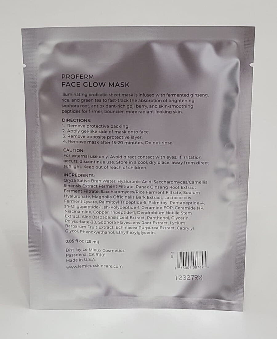Le Mieux Face Glow Mask - Brightening & Firming Treatment