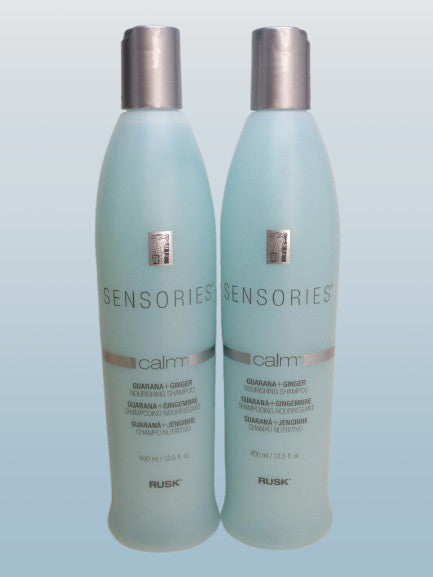 Nourishing Shampoo with Guarana & Ginger for Healthy Hair - 13.5 oz Set of 2