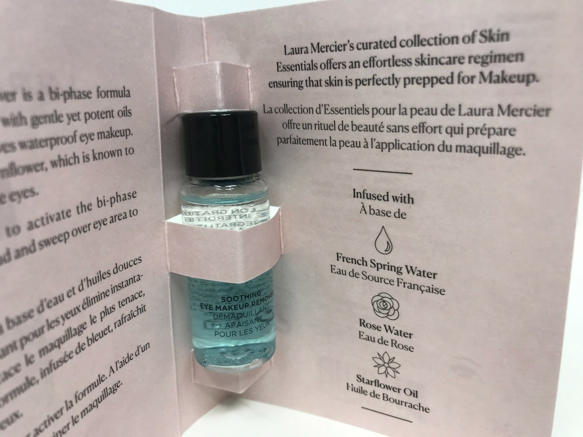 Set of 3 Laura Mercier Soothing Eye Makeup Removers - 5mL Each