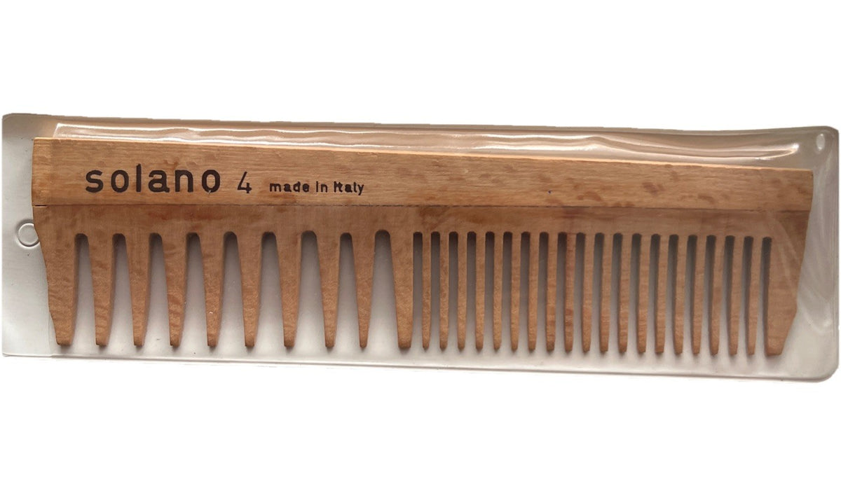 Solano 4 Comb Made in Italy - Hard to Find Styling Tool