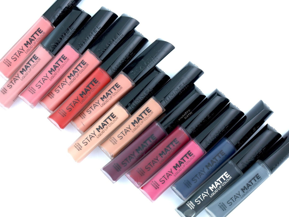 Long-Lasting Liquid Lipstick Set - Multiple Shades for Bold Makeup